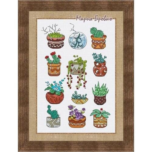 Juicy meat in the jar patterns Counted Cross Stitch 11CT 14CT 18CT DIY Chinese Cross Stitch Kits Embroidery Needlework Sets