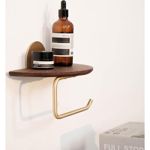 Bathroom Non-perforated Tissue Holder Household Multifunctional Storage Tissue Rack Home Decoration Wall Hanging Exquisite Gifts