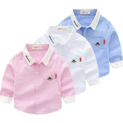 2020 new Boy girl shirt spring autumn baby lattice tops Childrens clothing Long sleeve tees kids clothes Square fashion Blouse