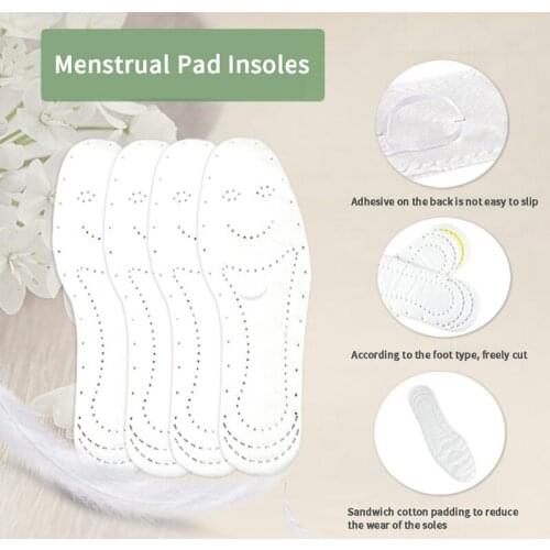5 pairs Disposable Insoles nature wood pulp Insoles breathable sweat white color comfortable shoe Pad for Men and Women