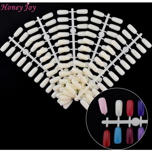 Excellent Polish Gel Display 120PC/lot Special Flat Back Nail Tips For Color Display Card Chart Book Art Tools Salon Accessory