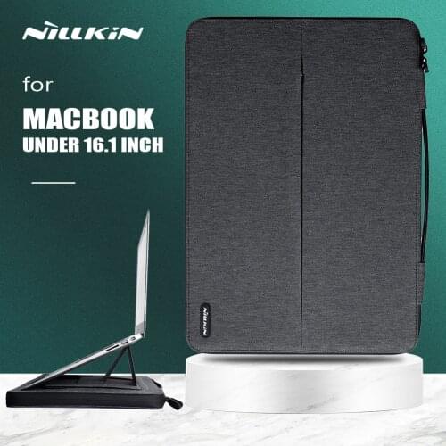 NILLKIN Waterproof Scratch-resistant Laptop Case with Stand 13.3 14 15 16 inch Notebook sleeve Bag for Macbook under 16.1