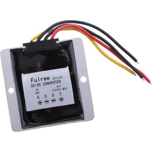 Waterproof DC/DC Converter Regulator 48V (20-60V) Step Down To 12V 20A 240W