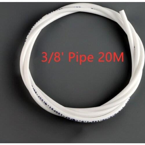 20m Water Tube 3/8 Quick Hose Pipe For RO Water Filter System Aquarium PE Reverse Osmosis 3/8 inch