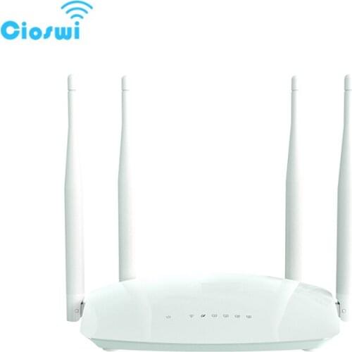 Cioswi 2.4G Wifi Router 300Mbps Wireless Router 4*5dBi High Gain Antenna Support Multi Devices On Line Good Heat Dissipation