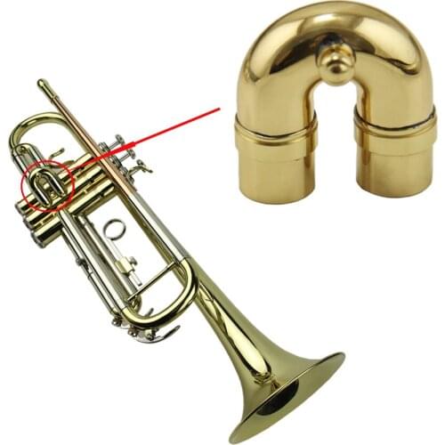 Trumpet instrument parts Trumpet instrument maintenance parts tuning pipe no. 2 variable pipe 5pcs