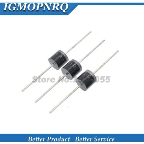 10pcs 10A10 10.0 AMP RECTIFIERS Rectifier Diode 10A 1000V R-6 6A10 6A