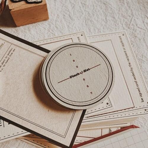 80 PCS\SET Retro Kraft Paper English Dictionary Material Diy Ablum Diary Scrapbooking Label Card Making Stationery Junk Journal