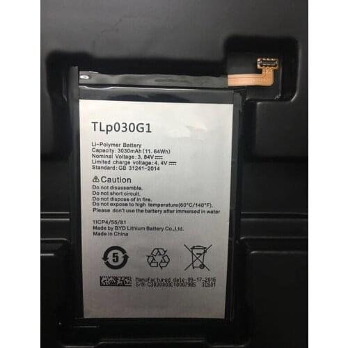 Alcatel tlp030g1 3030mah battery+track code