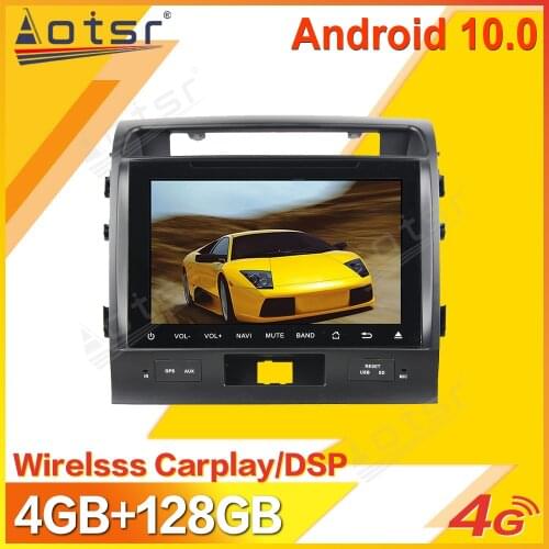 Android Car Multimedia Stereo Player For TOYOTA LAND CRUISER LC200 2008-2015 Tape Radio Recorder Video GPS Navi Head Unit 2 Din