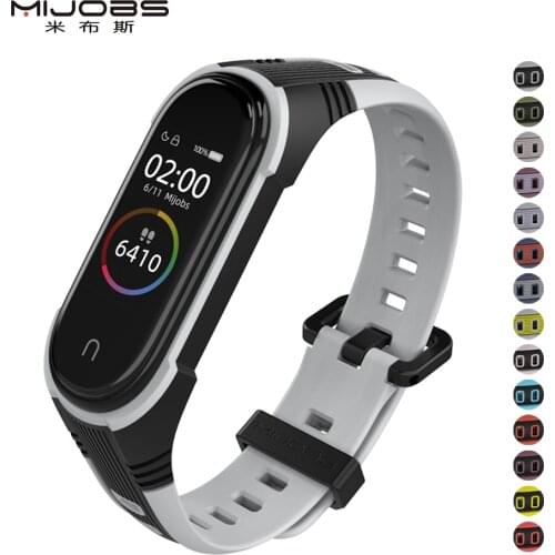 Bracelet For Xiaomi Mi Band 3 4 Sport Silicone Wrist Strap Smart Watch Band For Xiaomi Mi Band 4 3 Wristband