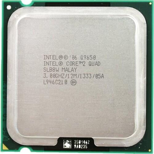 Intel Core 2 Quad-Core processor Q9650 Socket LGA 775 (3.0Ghz/ 12M /1333GHz) Socket 775 Desktop CPU