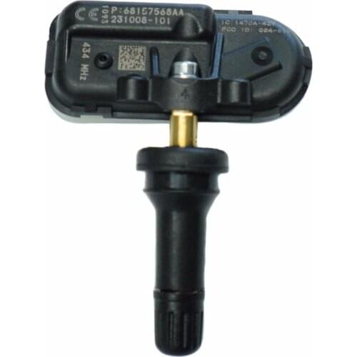 68157568AA TPMS Tire Pressure Monitor Sensor For 2014-2017 Jeep Cherokee Dodge Ram 1500 2500