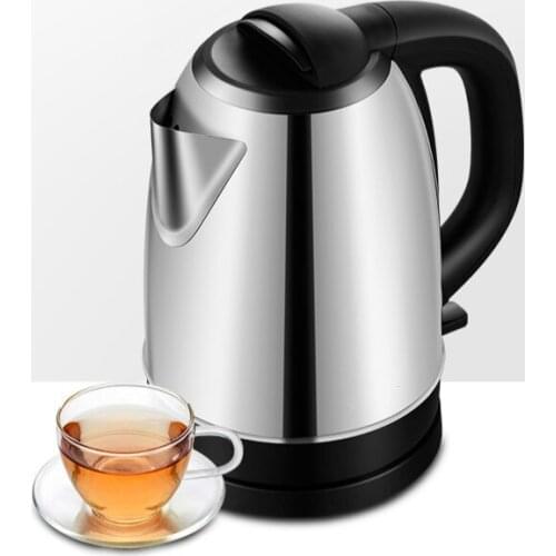 Electric kettle household 1.7-liter boiled water 304 stainless steel automatic quick pot