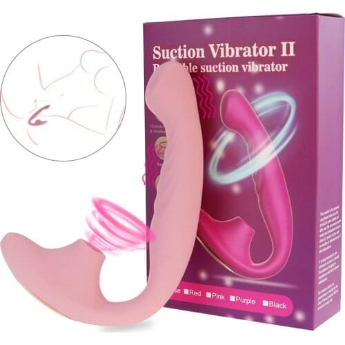 Sex Toys for Women Nipple Sucker Tongue Licking Dildo Vibrator Sex Toys Clitoris Stimulator G-Spot Sucking Vibrators Sex Machine