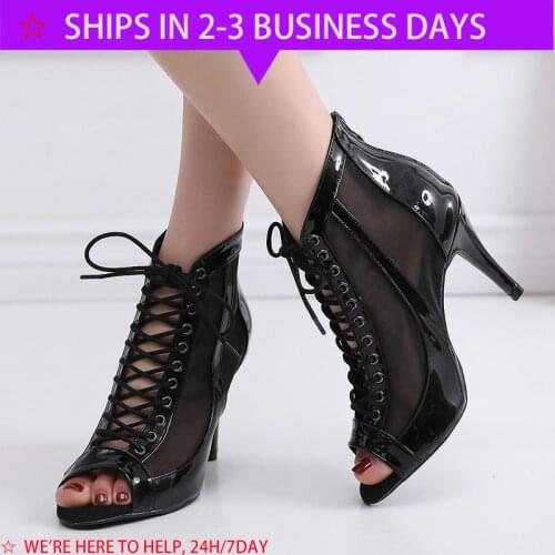 Square Standard Lady ballroom latin Shoes for women dancing Slip On Modern Heels Footwear zapatos jazz deportivas mujer