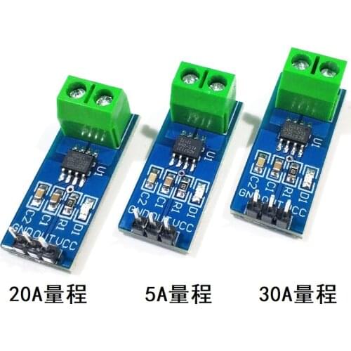 5A 20A 30A Hall Current Sensor Module ACS712 module for ACS712TELC- 5A/20A/30A