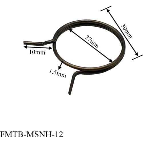 Flat coil springs for door knob Handle outer diameter 30mm length 10mm