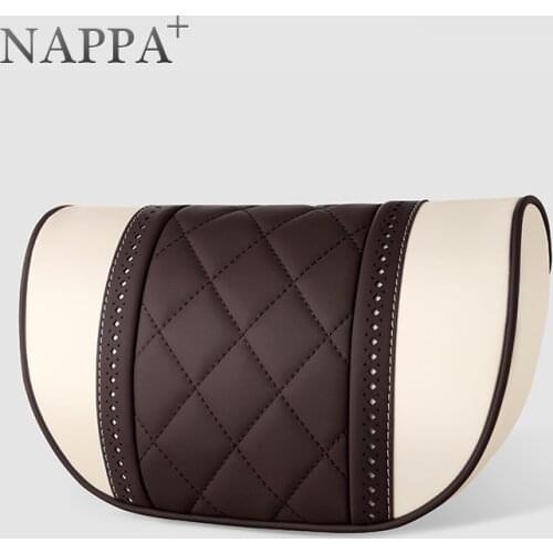 For Mercedes Maybach S-Class headrest Luxury NAPPA leather Car Seat Rest Cushion Headrest Car Neck Pillows Accessories