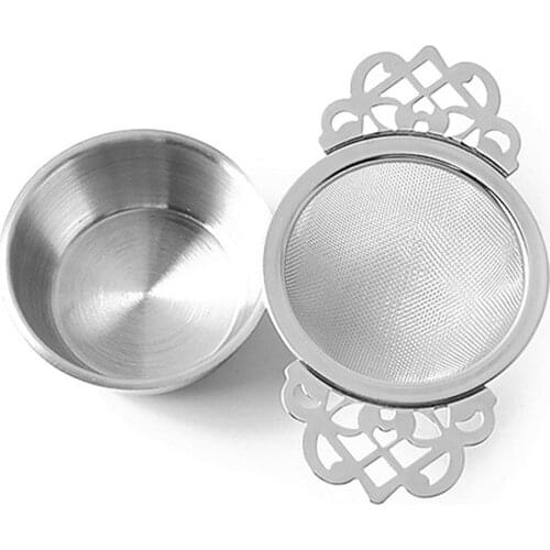 Tea Strainer Steeper Stainless Steel Fine Mesh Tea Infuser Filter For Brewing Steeping Loose Tea For Home Tea Strainer Tools