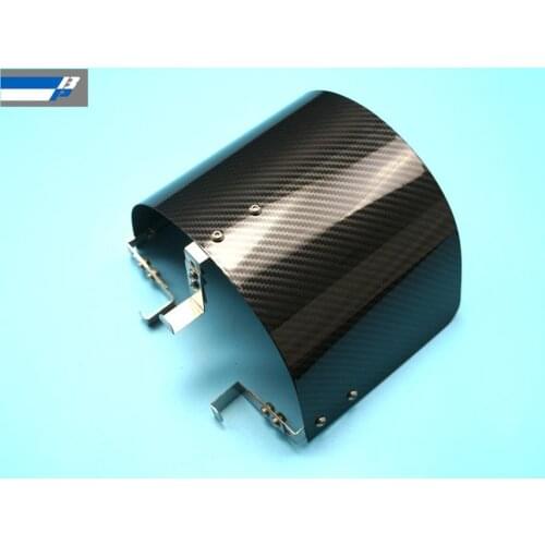 Stainless steel material with Carbon fiber Coating Air Filter Heat Shield For 2.25 TO 3.5" inch Cone Filter