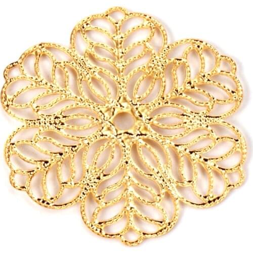 ASON 100 Pcs/Lots Headwear Hair Accessories Necklace Charms 316L Stainless Steel For DIY Jewelry Accessories Making Supplies