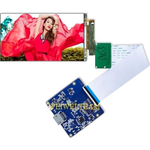 5.5 inch 4k LCD Display Screen UHD 3840X2160 Panel for Wanhao Duplicator 7 SLA 3D Printer MIPI Controller Driver Board