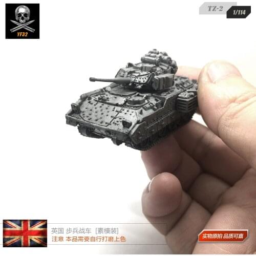 1/144 British infantry fighting tank resin model white mold (mini type) TZ-2