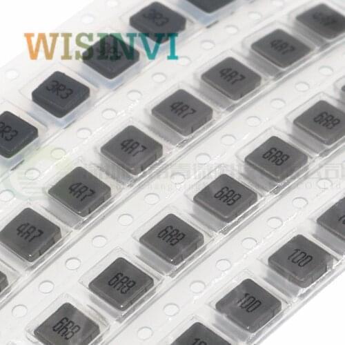 100 PCS 0530 Power Inductor 1UH 2.2UH 3.3UH 4.7UH 6.8UH 10UH Chip Inductor 0530 5*5*3 1R0 2R2 3R3 4R7 6R8 100 5x5x3