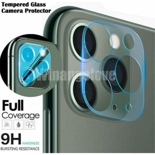 200pcs Rear Camera Lens Tempered Glass Screen Protector Film For iPhone 11 Pro Max 3D full cover camera lens tempered glass