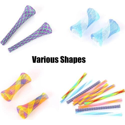 5pcs Cat Spring Toy Assembled Freely Folding Spring Shape Multi-color Cat Bouncing Toy Good Elasticity Pet Funny Playing Toy
