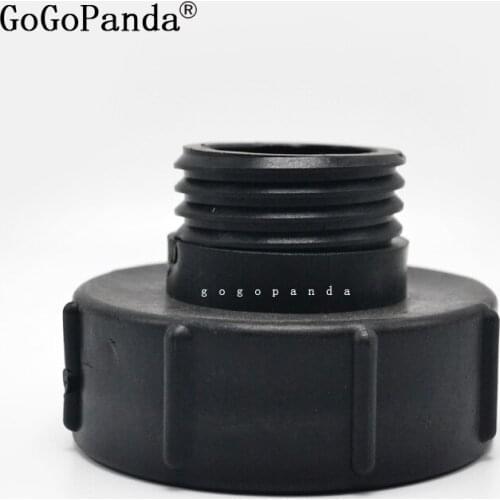 Free Shipping 4" DN100 (110mm) Coarse Thread to 2" DN50 Garden Hose IBC Tote Tank Valve Adapter
