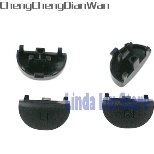 ChengChengDianWan 50sets/lot Replacement New L1 R1 Triggers Button JDS-030 JDM030 L1 R1 buttons for ps4 wireless controller