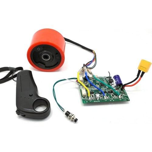 Electric Skateboard Single drive Hub Motor Kit 70mm 150W motor with wireless 2.4G remote control