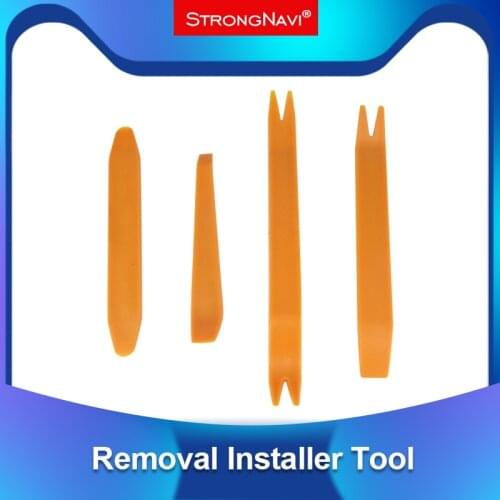 Hot Selling car safty tool 4pcs Auto Car Radio Door Clip Panel Trim Dash Audio Removal Installer Pry Tool