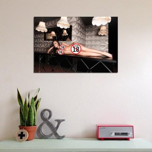 Hot Supermodel Beauty Posters Home Decor Wall Art Canvas Painting Bedroom Decoration