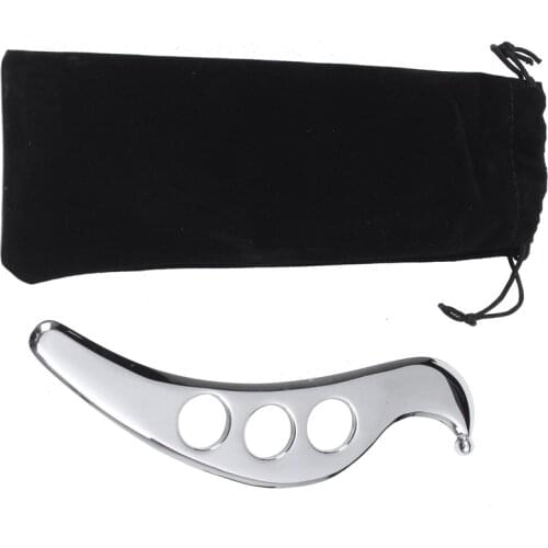 Stainless Steel Gua Sha Guasha Plate Massager Tool Scraper Physical Therapy Loose Muscle Meridian Massage Machine Spa Board Tool