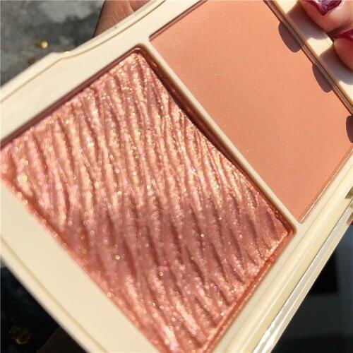 NOVO Brand Makeup Highlighter Palette Professional Shimmer Iluminador Face Contouring Highlighter Makeup