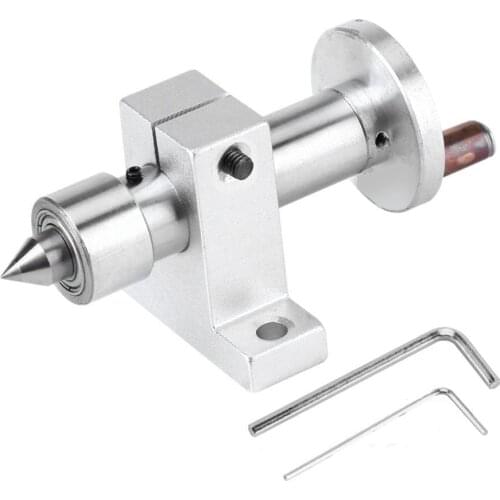Adjustable Double Bearing Live Centre Revolving DIY Parts for Mini Lathe Machine
