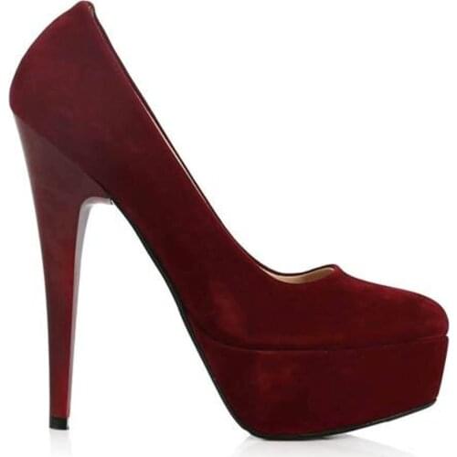 RUBRICA Suede Pumps