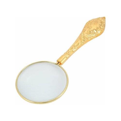 Cameo Handheld Magnifier Magnifying Glass Book Illuminated Magnifier 5X