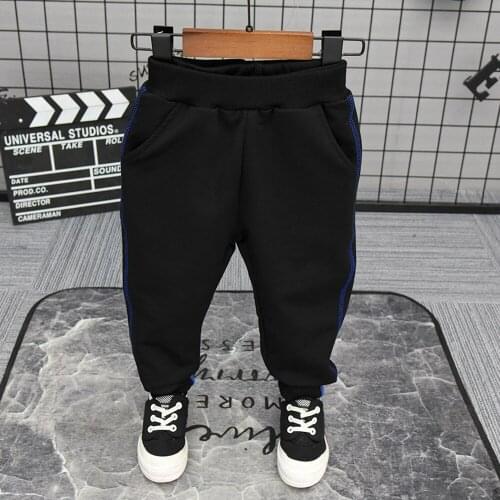 New Boys Tracksuit Children Clothing Baby Boy Casual Sport Pants Kids Cotton Solid Trousers Toddler Harem Pants Baby Boy Clothes