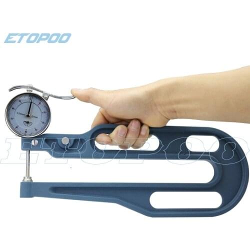 0-10mmx270mm Dial Thickness Gauge large thickness meter throat range 270mm thickness tester