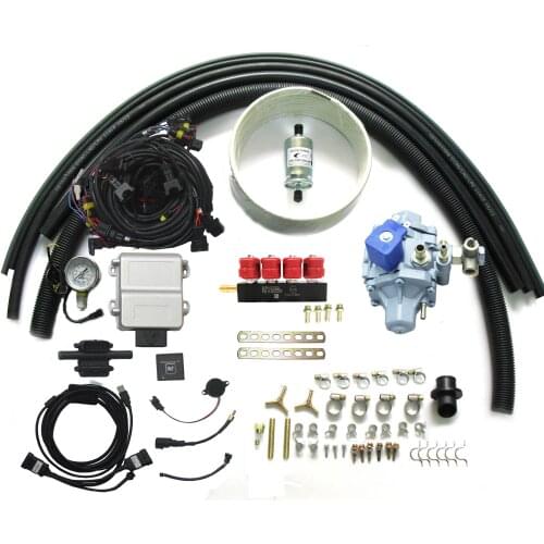 Self-adaption Methane CNG Injection Conversion Kit for 3/4 Cylinder Gasoline Cars CNG modification equipment for automobiles