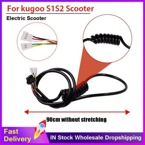 Control bus For KUGOO S1 S2 Electric Scooter Power Adapter Parts Cable Charger Line Plug display to Controller Accessroies