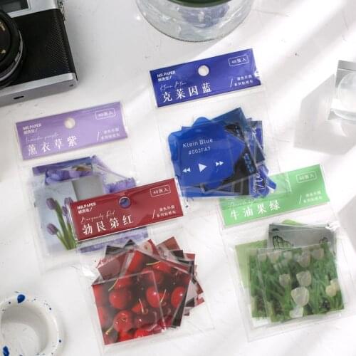 8packs/LOT color paradise series stationery sticker Creative decoration DIY PVC sticker