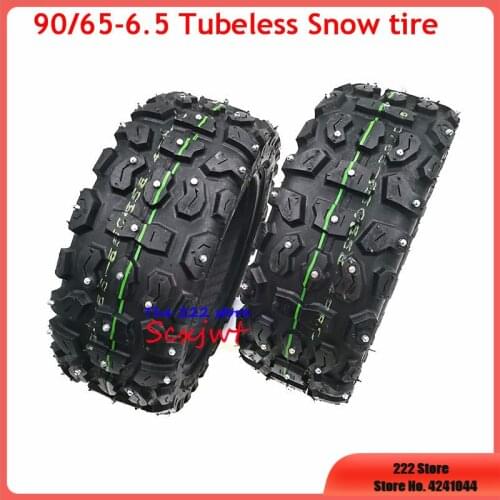 90/65-6.5 CST Vacuum Tire 11Inch Refitted for Dualtron Thunder Electric Scooter Ultra Wear-resisting Tubeless Snow Off-Road Tyre