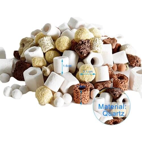 12 In 1 Aquarium Filter Media Ball Aquarium Filter Bio Media Ring For Water Filter Package Of Quartz Bio Ball Aquarium