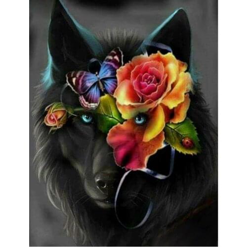 Diamond Embroidery Animal Diamond Painting Set Embroidery Kit Diamond Paiting Full Drill