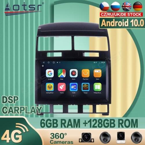 For Volkswagen Touareg GP 2002 -2010 Android Car radio Player GPS Navigation 360 camera Auto Stereo Multimedia Video DSP carplay